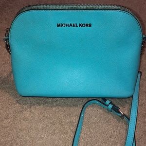 Michael kors blue cross body